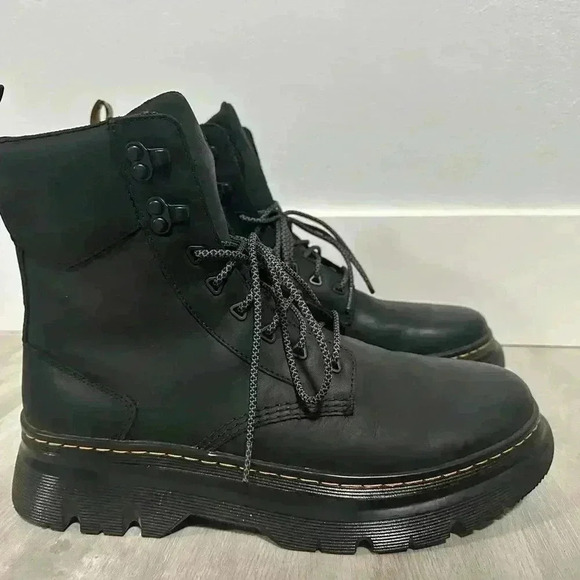 Dr. Martens Tarik Black Wyoming Unisex Lace-Up Ankle Boots size 12M - Picture 14 of 15